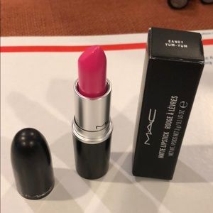 MAC Cosmetics lipstick.